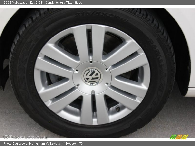 Candy White / Titan Black 2008 Volkswagen Eos 2.0T