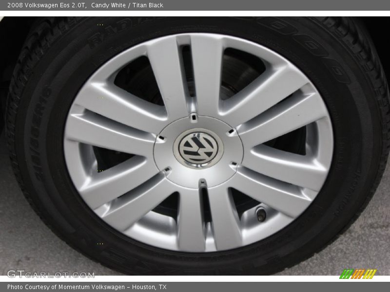 Candy White / Titan Black 2008 Volkswagen Eos 2.0T