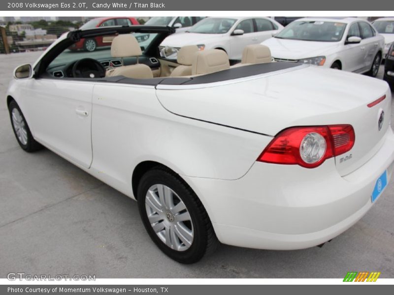 Candy White / Titan Black 2008 Volkswagen Eos 2.0T