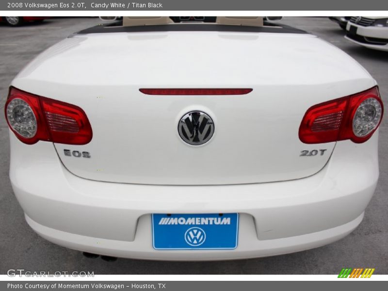 Candy White / Titan Black 2008 Volkswagen Eos 2.0T