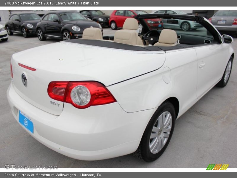Candy White / Titan Black 2008 Volkswagen Eos 2.0T