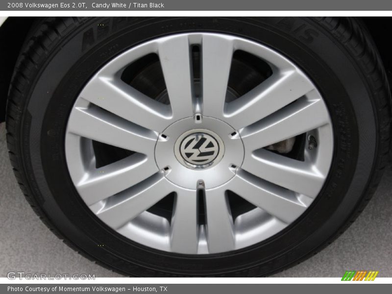 Candy White / Titan Black 2008 Volkswagen Eos 2.0T