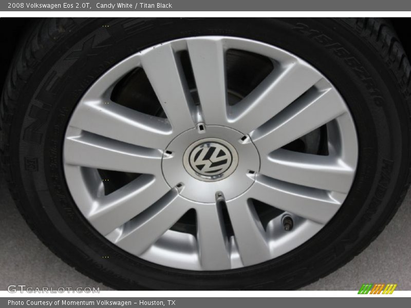 Candy White / Titan Black 2008 Volkswagen Eos 2.0T