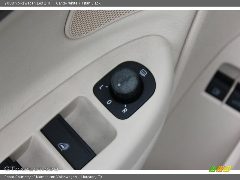 Candy White / Titan Black 2008 Volkswagen Eos 2.0T