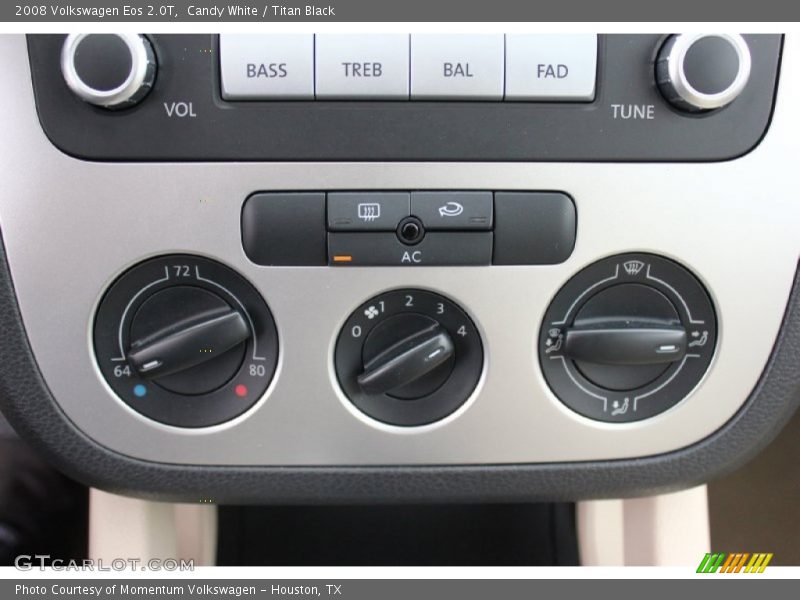 Candy White / Titan Black 2008 Volkswagen Eos 2.0T
