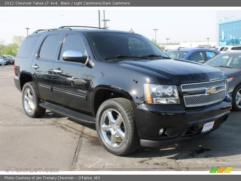 Black / Light Cashmere/Dark Cashmere 2012 Chevrolet Tahoe LT 4x4