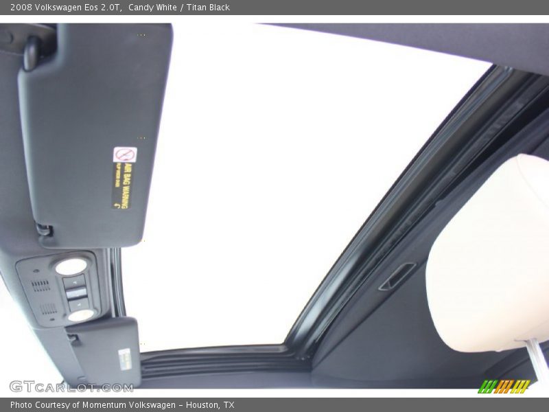 Candy White / Titan Black 2008 Volkswagen Eos 2.0T