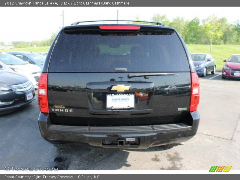 Black / Light Cashmere/Dark Cashmere 2012 Chevrolet Tahoe LT 4x4