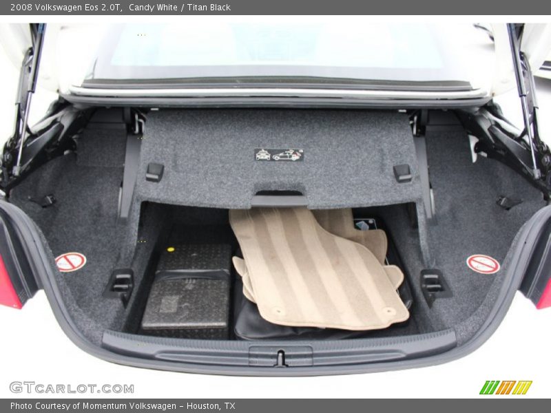 Candy White / Titan Black 2008 Volkswagen Eos 2.0T