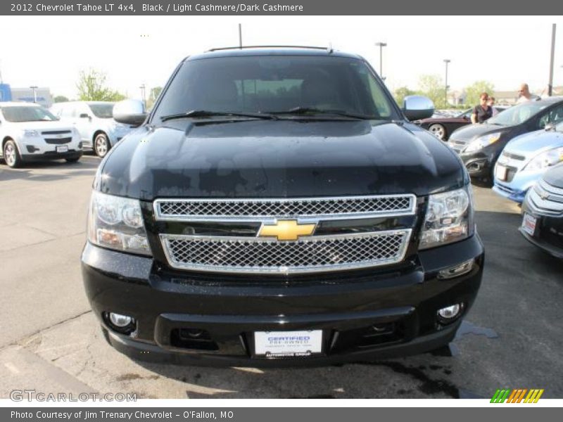 Black / Light Cashmere/Dark Cashmere 2012 Chevrolet Tahoe LT 4x4