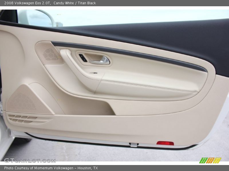 Candy White / Titan Black 2008 Volkswagen Eos 2.0T