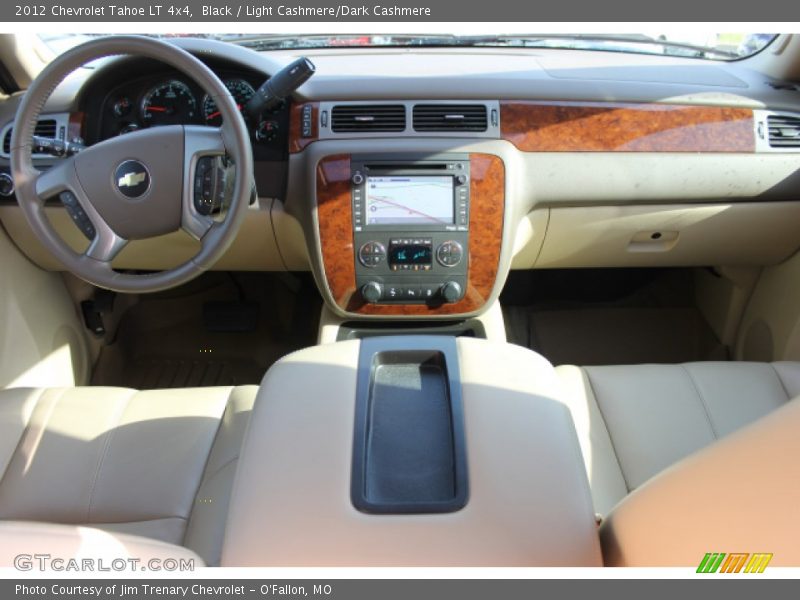 Black / Light Cashmere/Dark Cashmere 2012 Chevrolet Tahoe LT 4x4