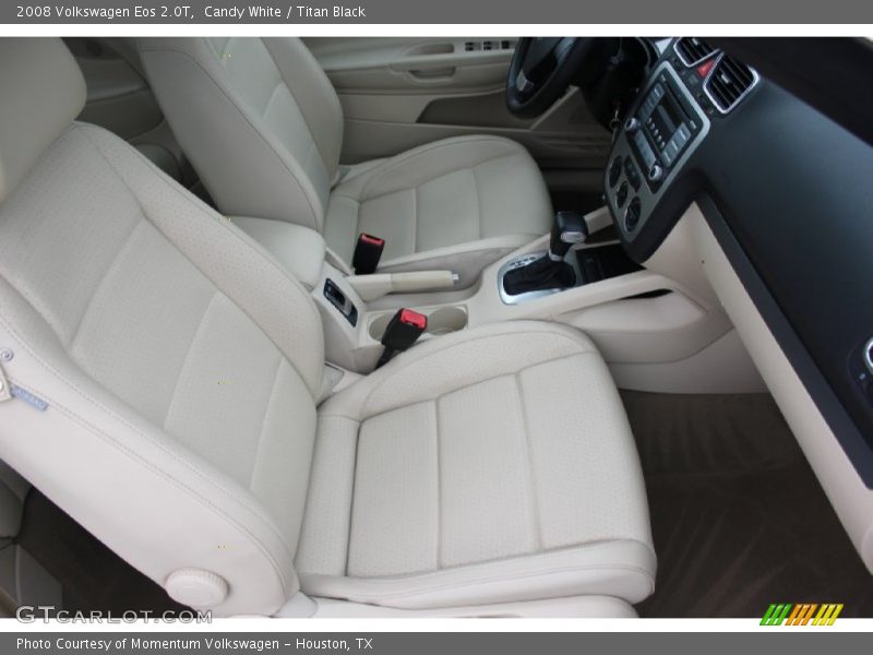 Candy White / Titan Black 2008 Volkswagen Eos 2.0T