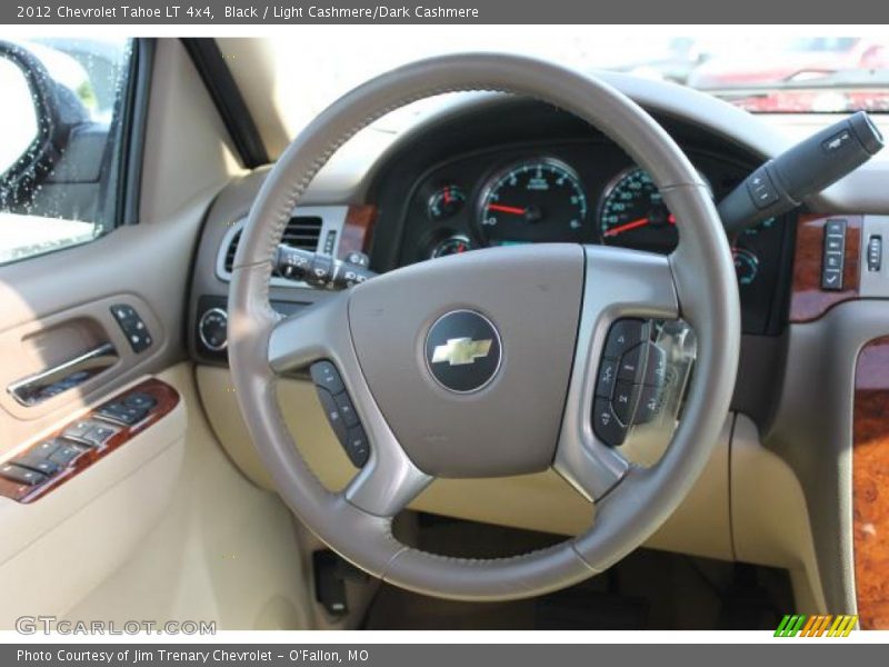 Black / Light Cashmere/Dark Cashmere 2012 Chevrolet Tahoe LT 4x4