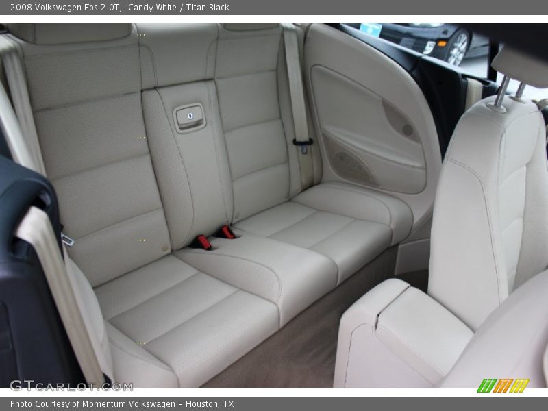 Candy White / Titan Black 2008 Volkswagen Eos 2.0T