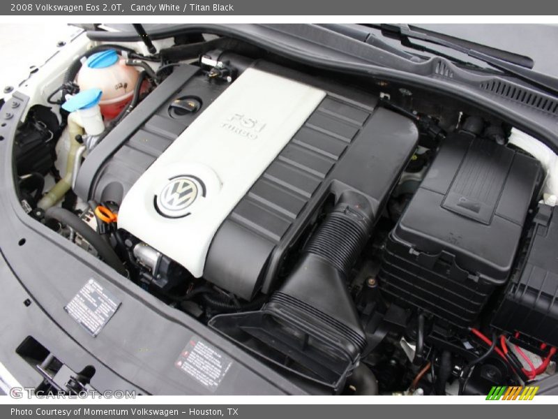 Candy White / Titan Black 2008 Volkswagen Eos 2.0T