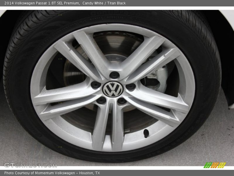 Candy White / Titan Black 2014 Volkswagen Passat 1.8T SEL Premium