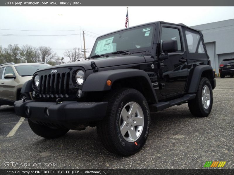 Black / Black 2014 Jeep Wrangler Sport 4x4