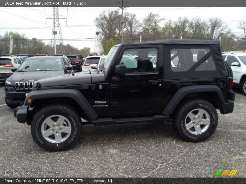 Black / Black 2014 Jeep Wrangler Sport 4x4