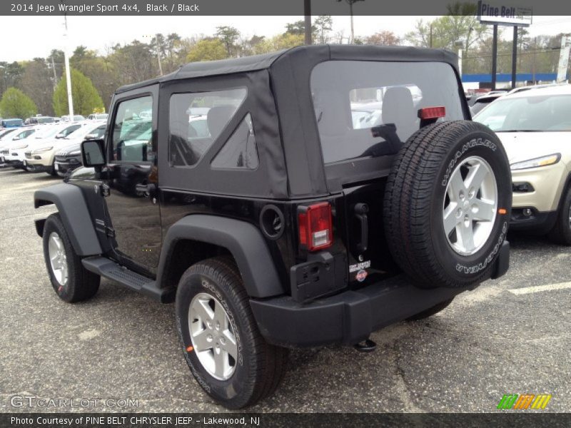 Black / Black 2014 Jeep Wrangler Sport 4x4