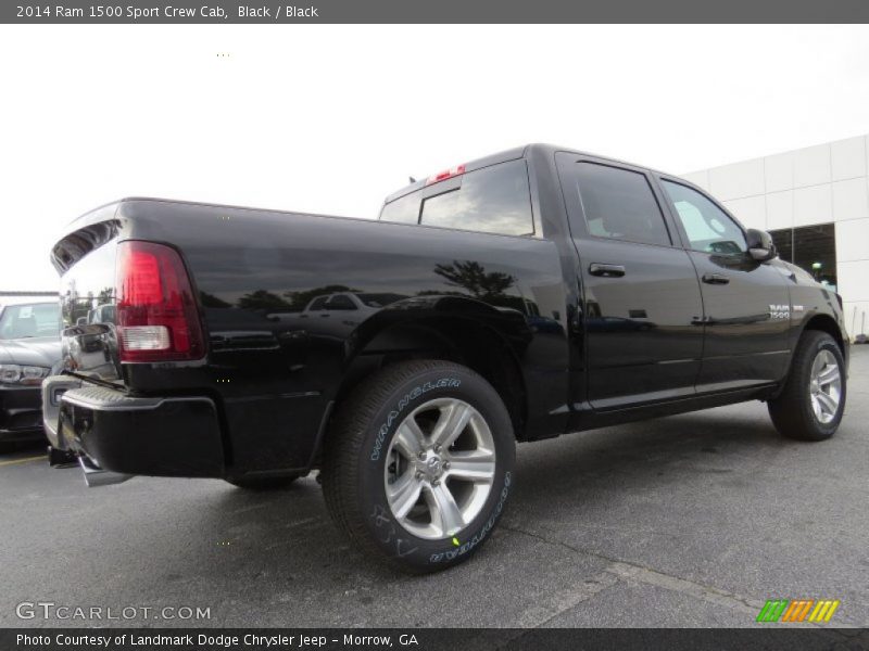 Black / Black 2014 Ram 1500 Sport Crew Cab