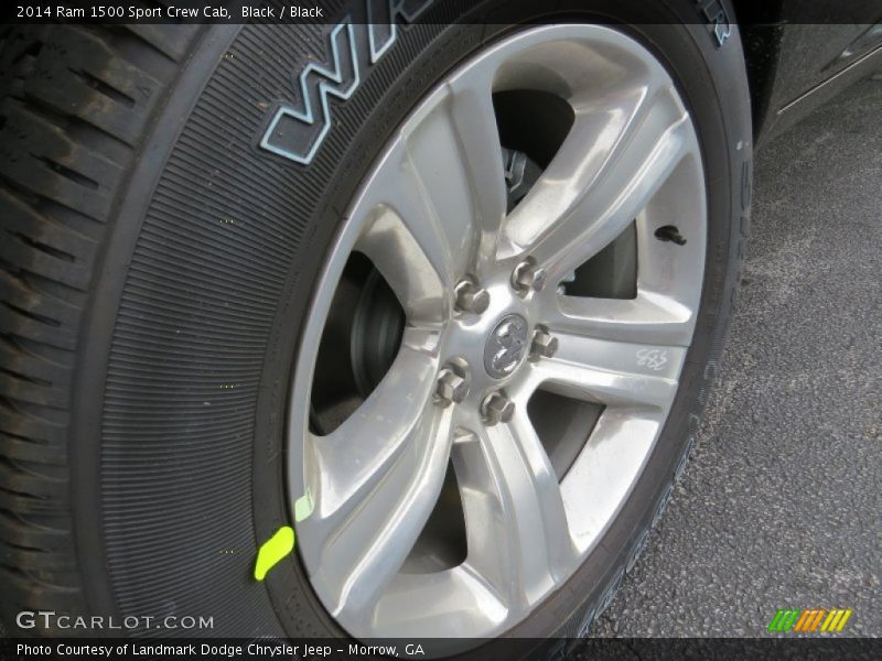 Black / Black 2014 Ram 1500 Sport Crew Cab