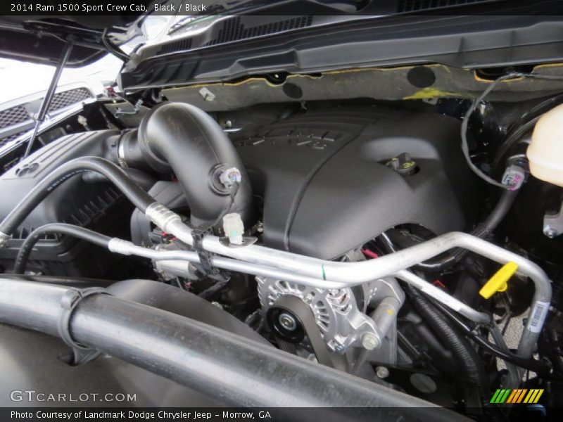 Black / Black 2014 Ram 1500 Sport Crew Cab