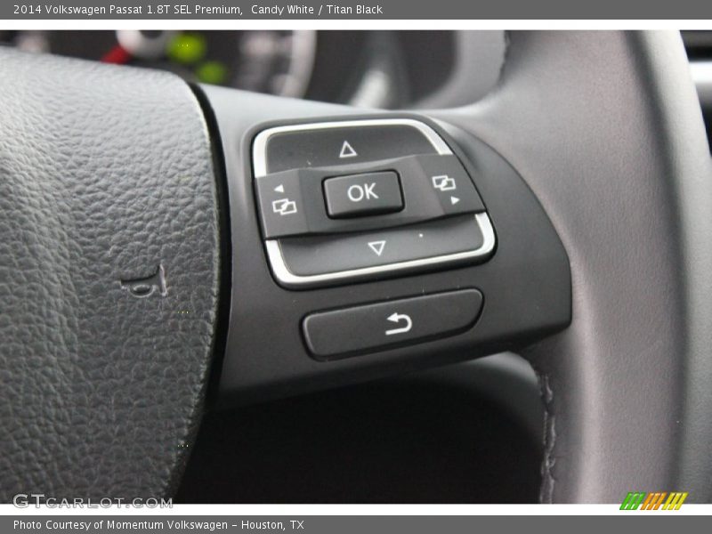 Candy White / Titan Black 2014 Volkswagen Passat 1.8T SEL Premium