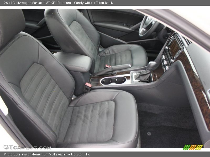 Candy White / Titan Black 2014 Volkswagen Passat 1.8T SEL Premium
