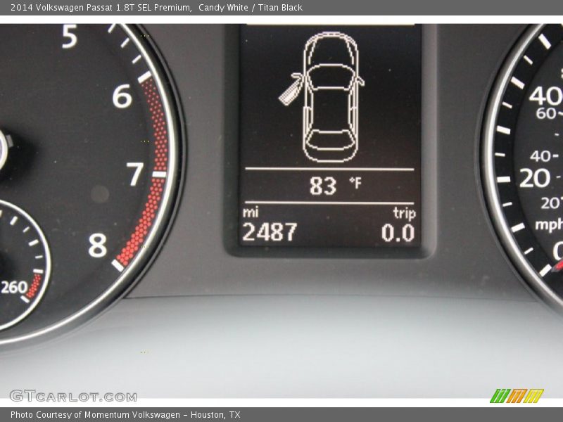 Candy White / Titan Black 2014 Volkswagen Passat 1.8T SEL Premium