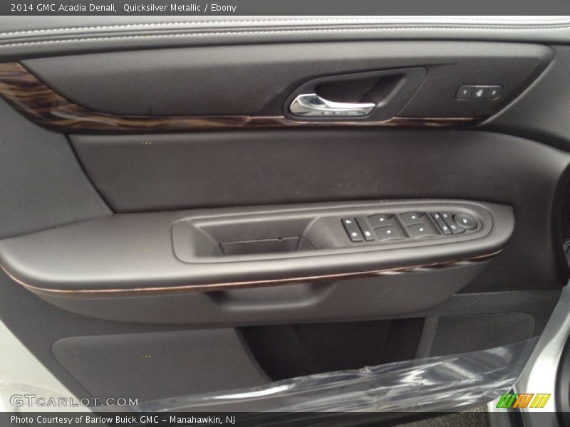 Quicksilver Metallic / Ebony 2014 GMC Acadia Denali