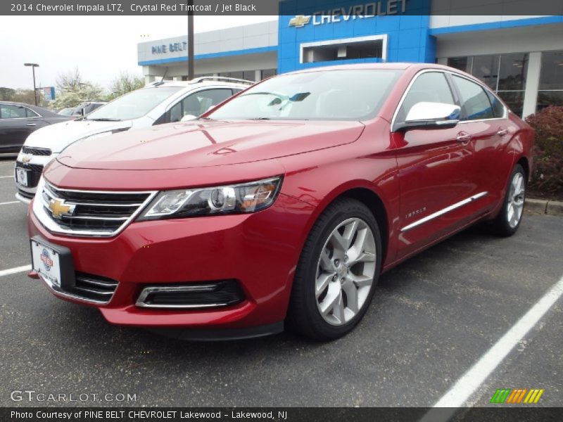 Crystal Red Tintcoat / Jet Black 2014 Chevrolet Impala LTZ