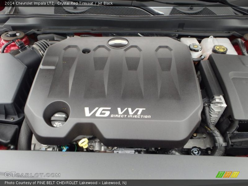 Crystal Red Tintcoat / Jet Black 2014 Chevrolet Impala LTZ