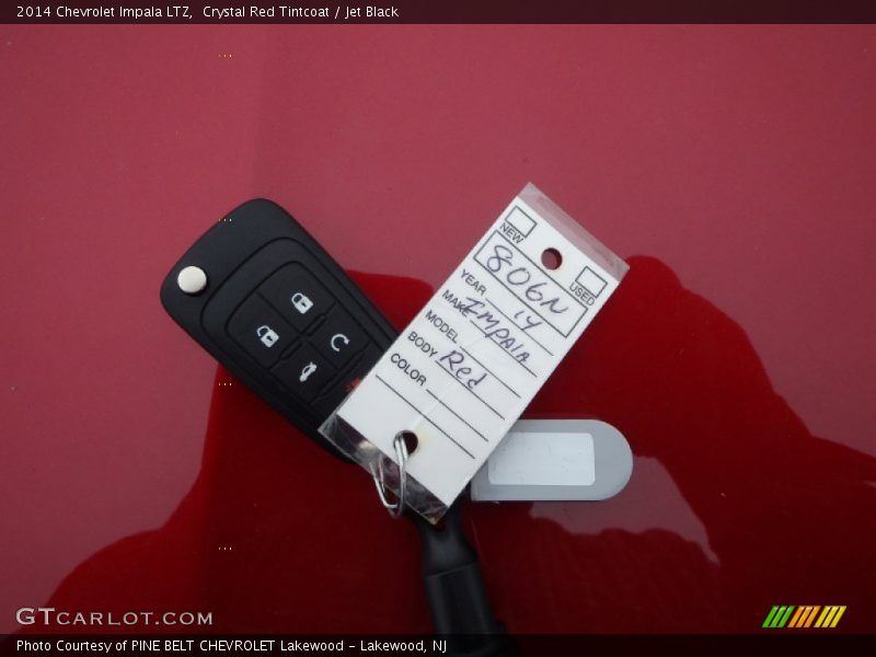 Crystal Red Tintcoat / Jet Black 2014 Chevrolet Impala LTZ