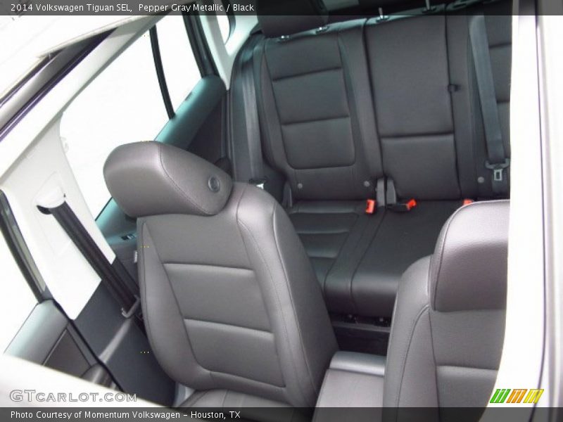 Pepper Gray Metallic / Black 2014 Volkswagen Tiguan SEL