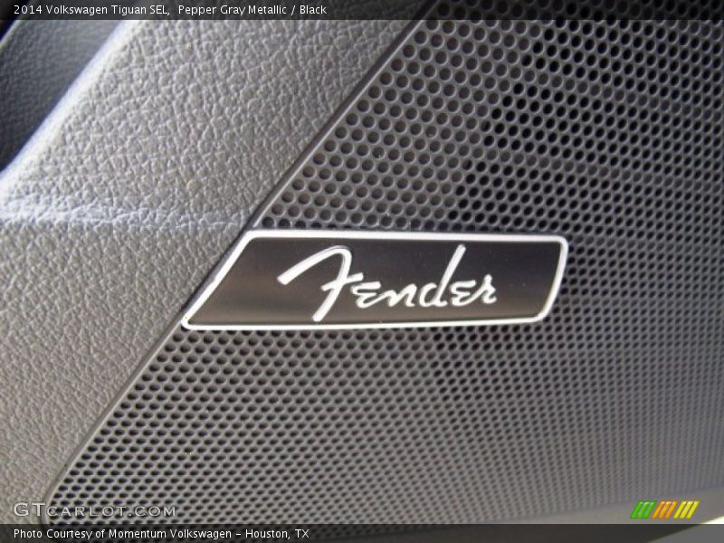 Pepper Gray Metallic / Black 2014 Volkswagen Tiguan SEL