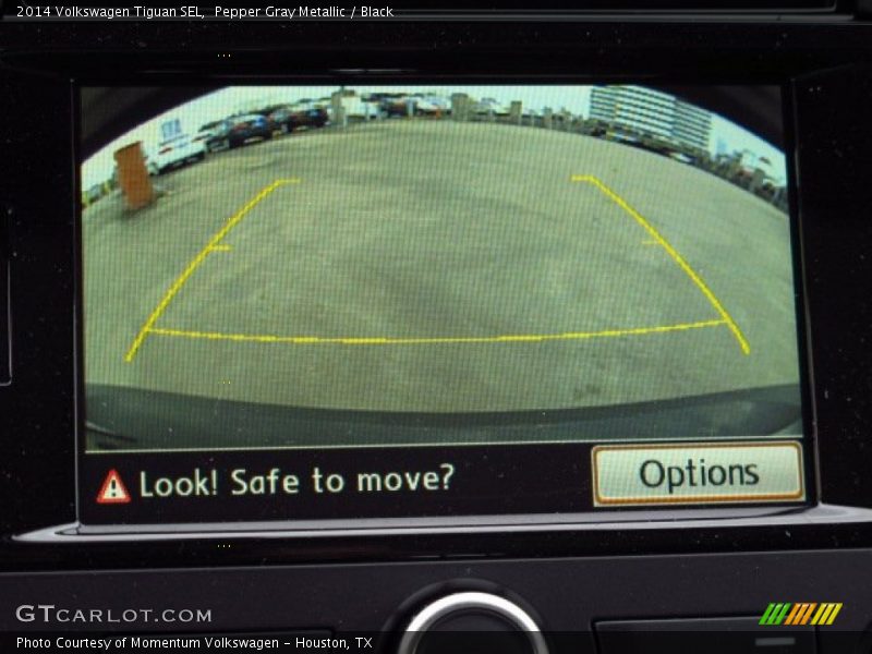 Pepper Gray Metallic / Black 2014 Volkswagen Tiguan SEL