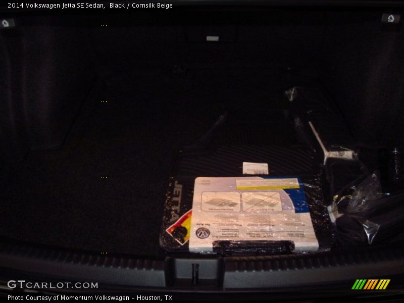 Black / Cornsilk Beige 2014 Volkswagen Jetta SE Sedan