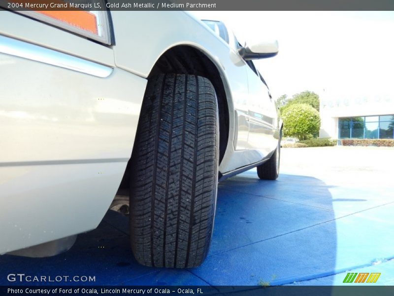 Gold Ash Metallic / Medium Parchment 2004 Mercury Grand Marquis LS