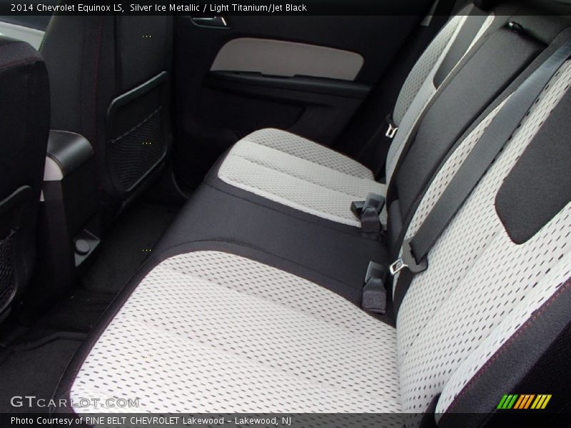 Silver Ice Metallic / Light Titanium/Jet Black 2014 Chevrolet Equinox LS