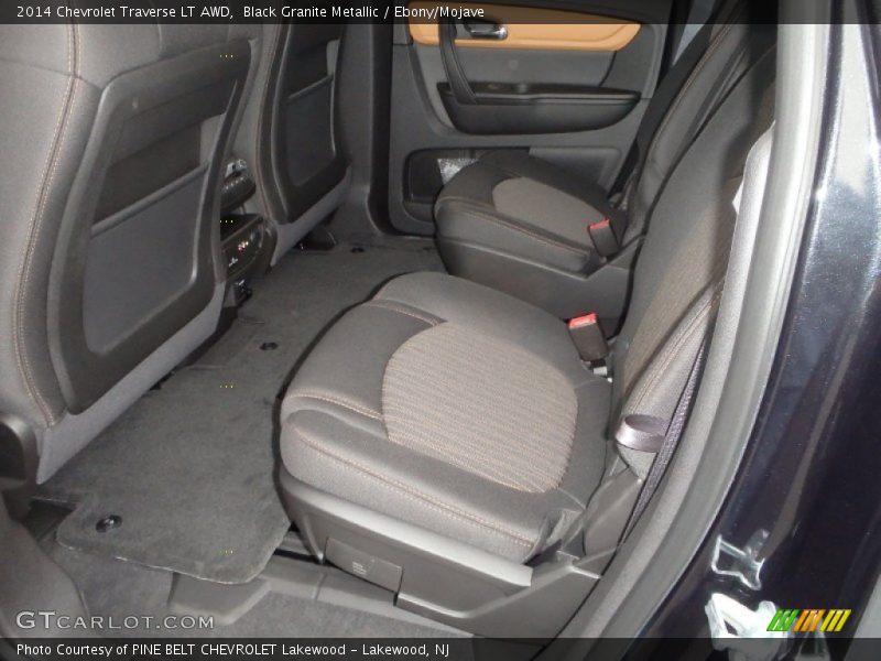 Black Granite Metallic / Ebony/Mojave 2014 Chevrolet Traverse LT AWD