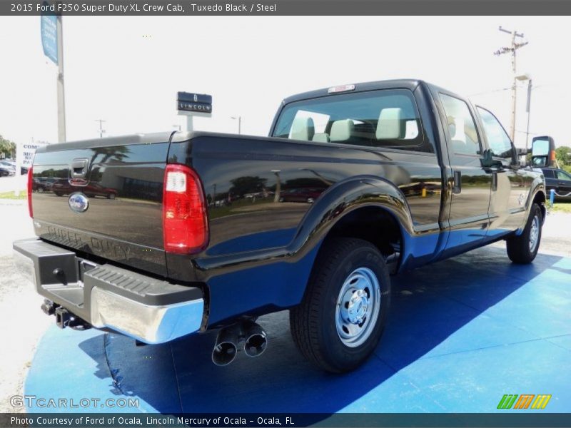Tuxedo Black / Steel 2015 Ford F250 Super Duty XL Crew Cab