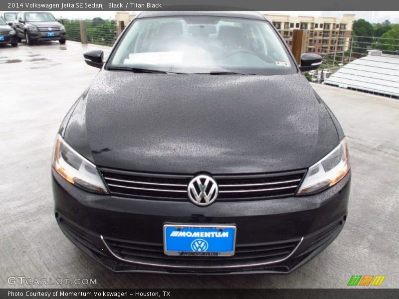 Black / Titan Black 2014 Volkswagen Jetta SE Sedan