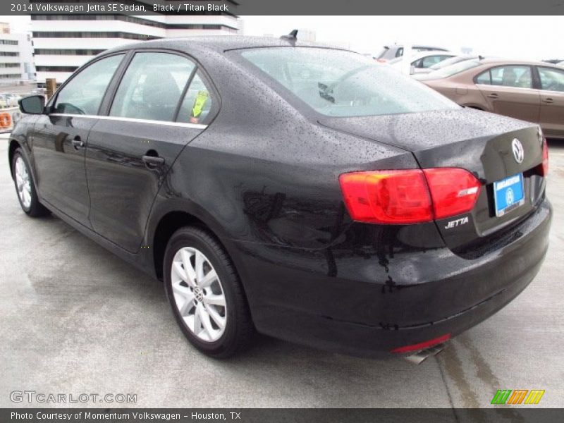 Black / Titan Black 2014 Volkswagen Jetta SE Sedan