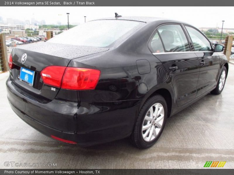 Black / Titan Black 2014 Volkswagen Jetta SE Sedan