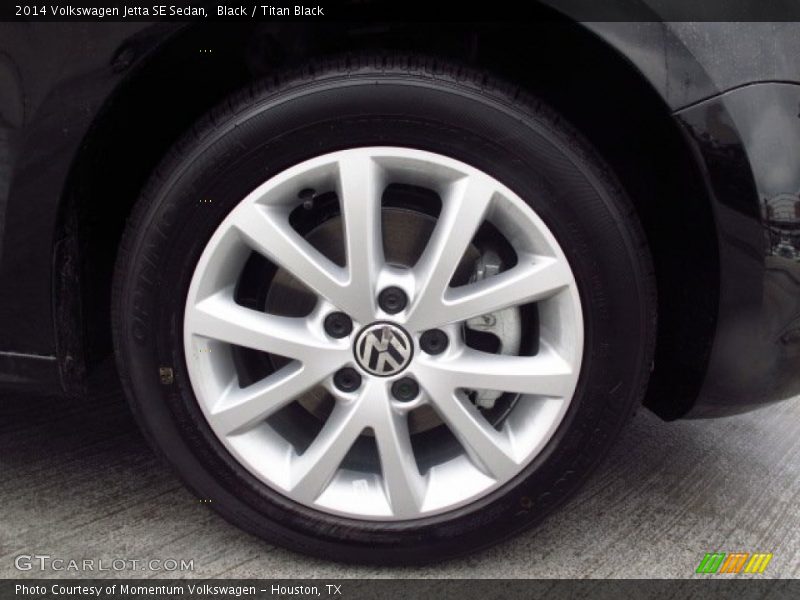 Black / Titan Black 2014 Volkswagen Jetta SE Sedan