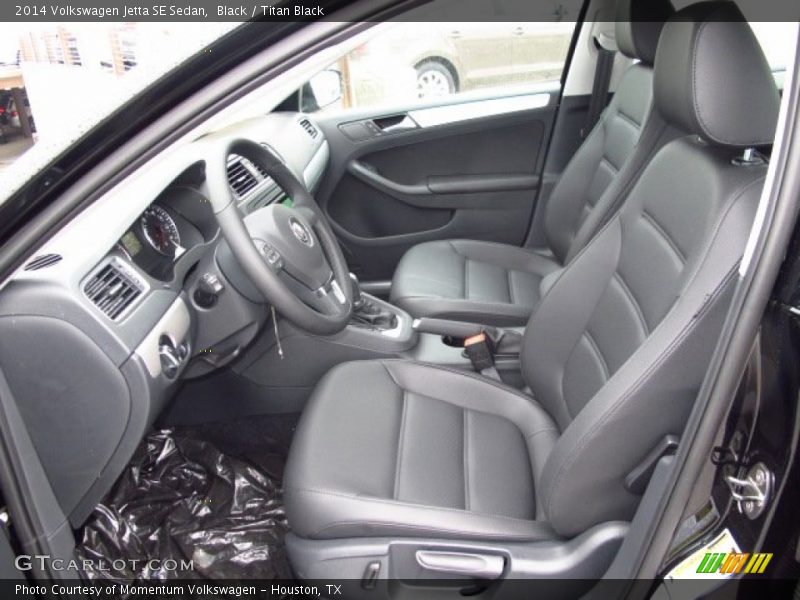 Black / Titan Black 2014 Volkswagen Jetta SE Sedan