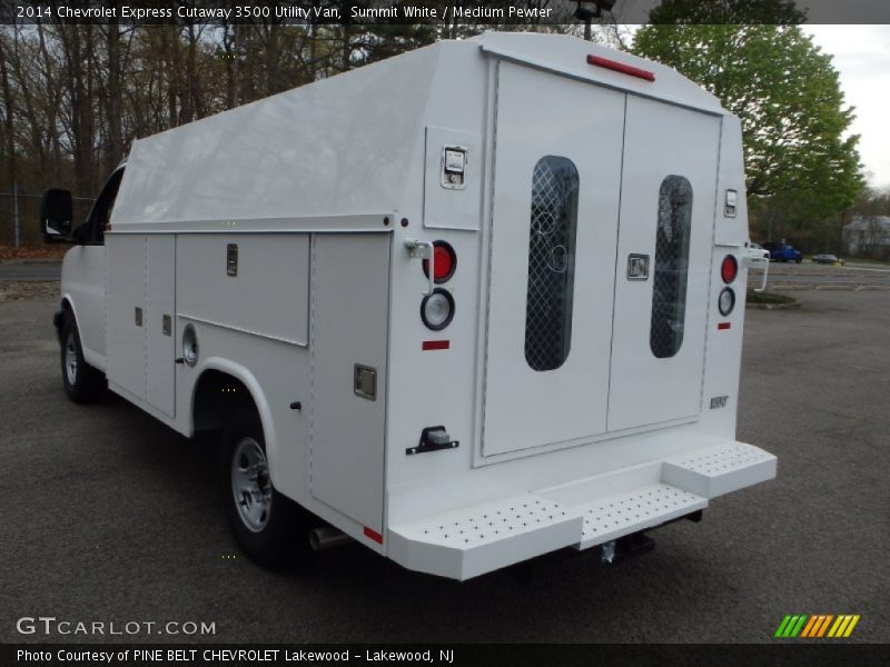 Summit White / Medium Pewter 2014 Chevrolet Express Cutaway 3500 Utility Van