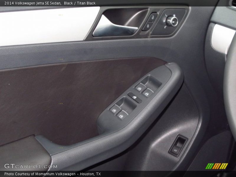 Black / Titan Black 2014 Volkswagen Jetta SE Sedan