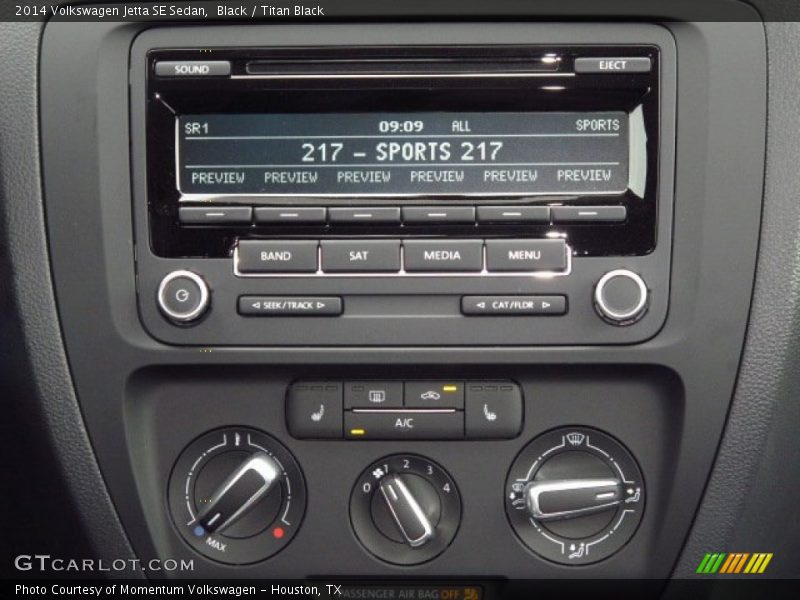Black / Titan Black 2014 Volkswagen Jetta SE Sedan